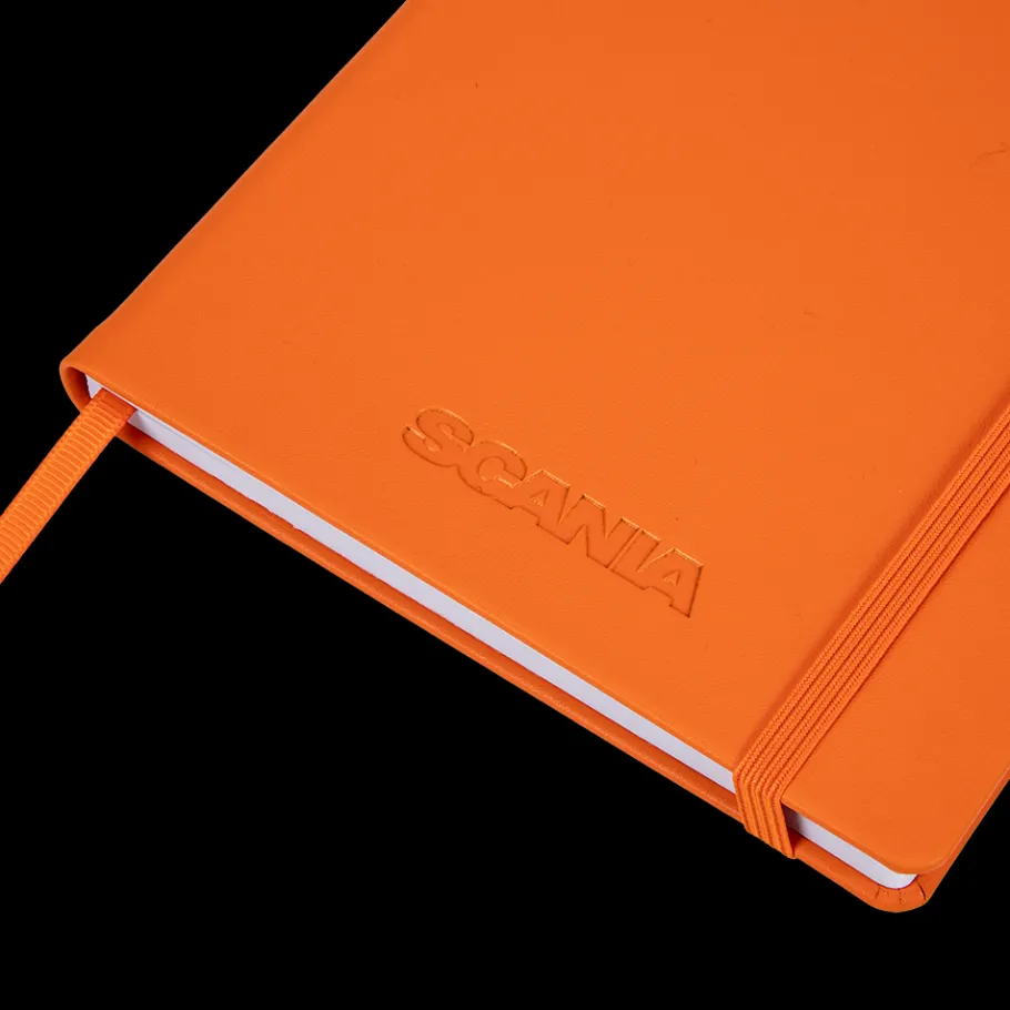 carnet_orange_3.webp Accessoires De Bureau*Scania Carnet orange