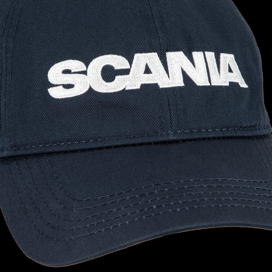 casquette_bleu_marine_avec_logo_scania_2.webp Casquettes Et Bonnets | Casquettes & Bonnets*Scania Casquette bleu marine avec logo