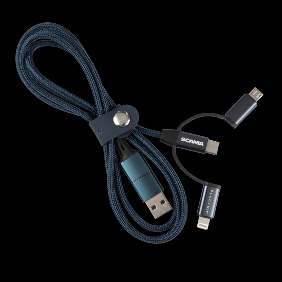 Accessoires*Scania Câble de recharge 3 en 1 Electric