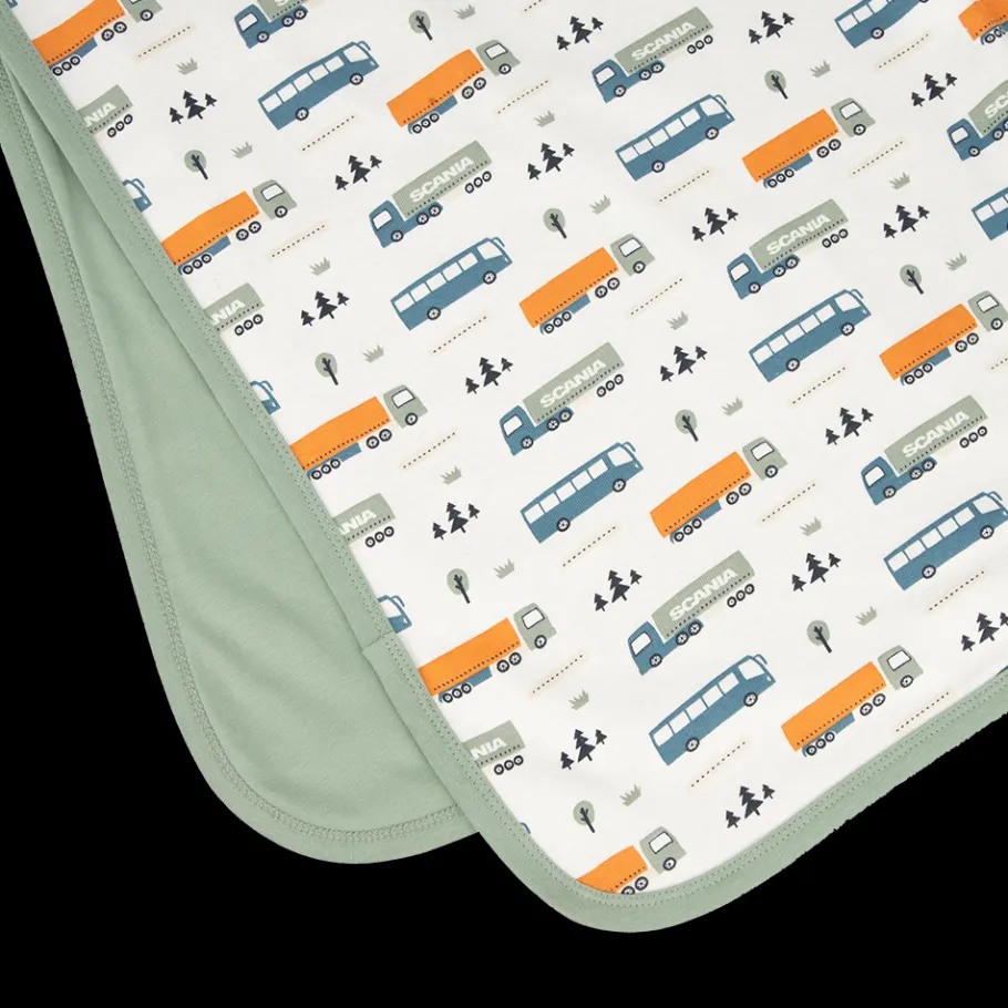 Bébé*Scania Couverture "Camion et bus"