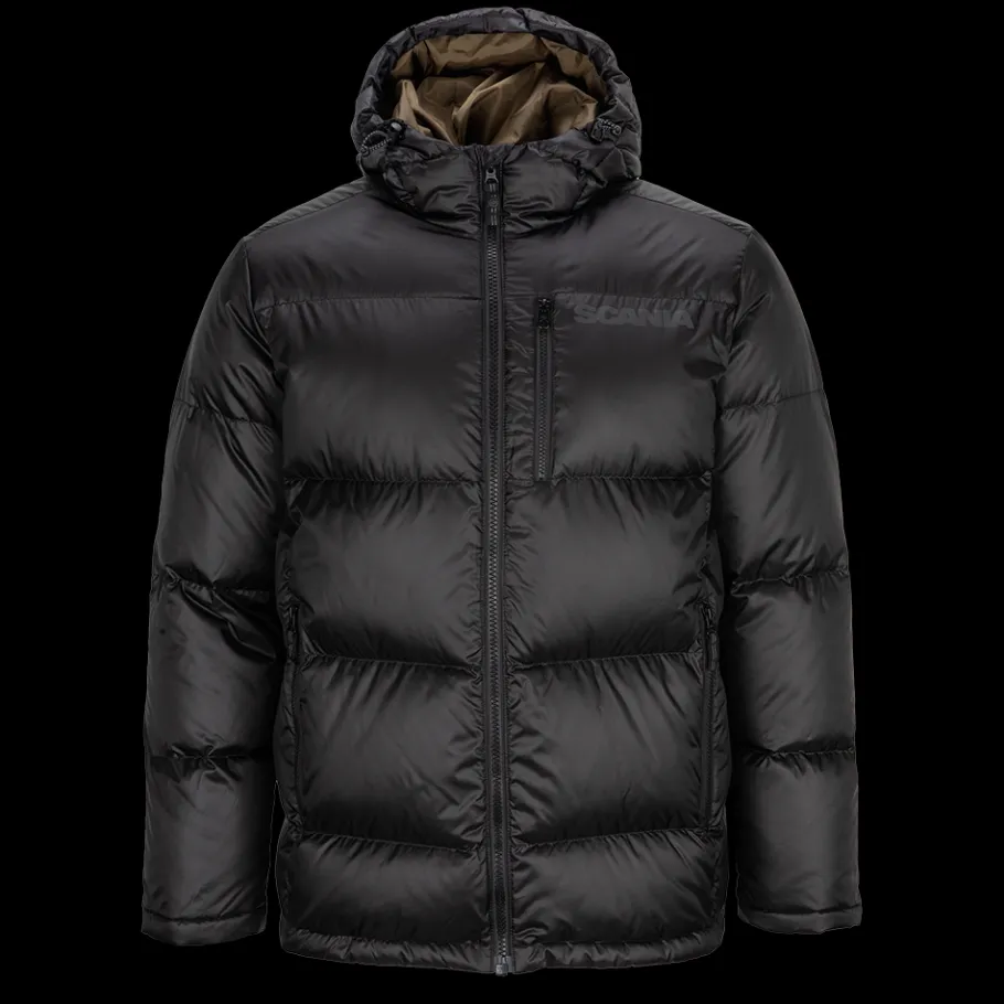 Vestes Et Gilets*Scania Doudoune noire pour homme Edition Limitée
