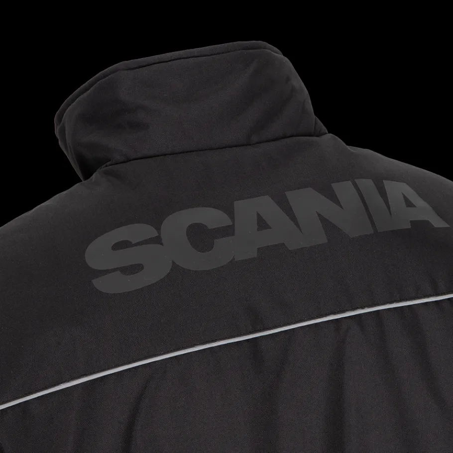 mens_black_truck_jacket__3.webp Vestes Et Gilets*Scania Men's Black Truck Jacket 3.0
