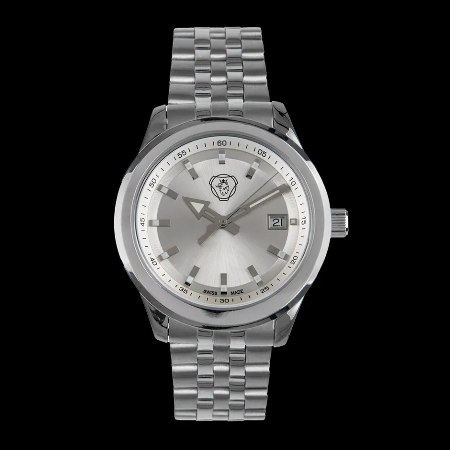 Montres*Scania Montre classique en acier inoxydable
