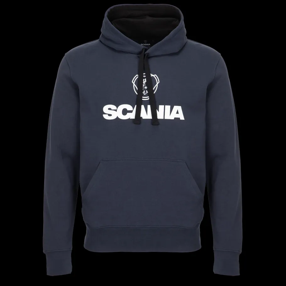 Pulls & Sweats*Scania Sweat à capuche bleu marine pour homme