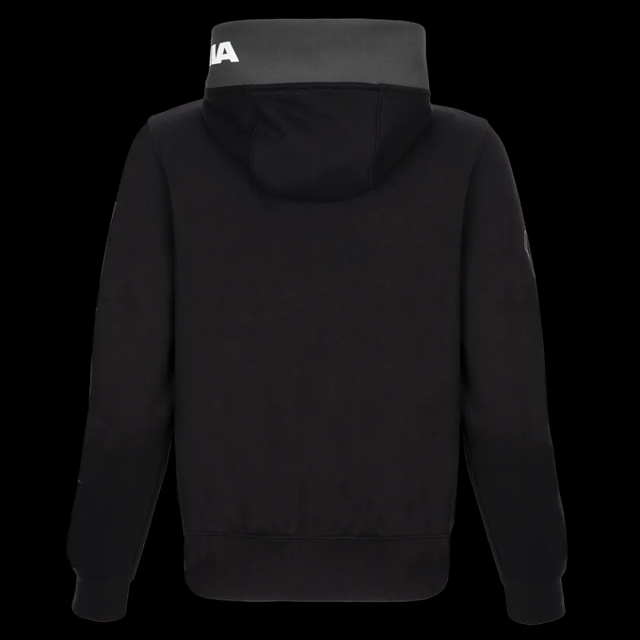sweat__capuche_noir_raffin_avec_zip_pour_femme_3.webp Pulls & Sweats*Scania Sweat à capuche noir raffiné avec zip pour femme