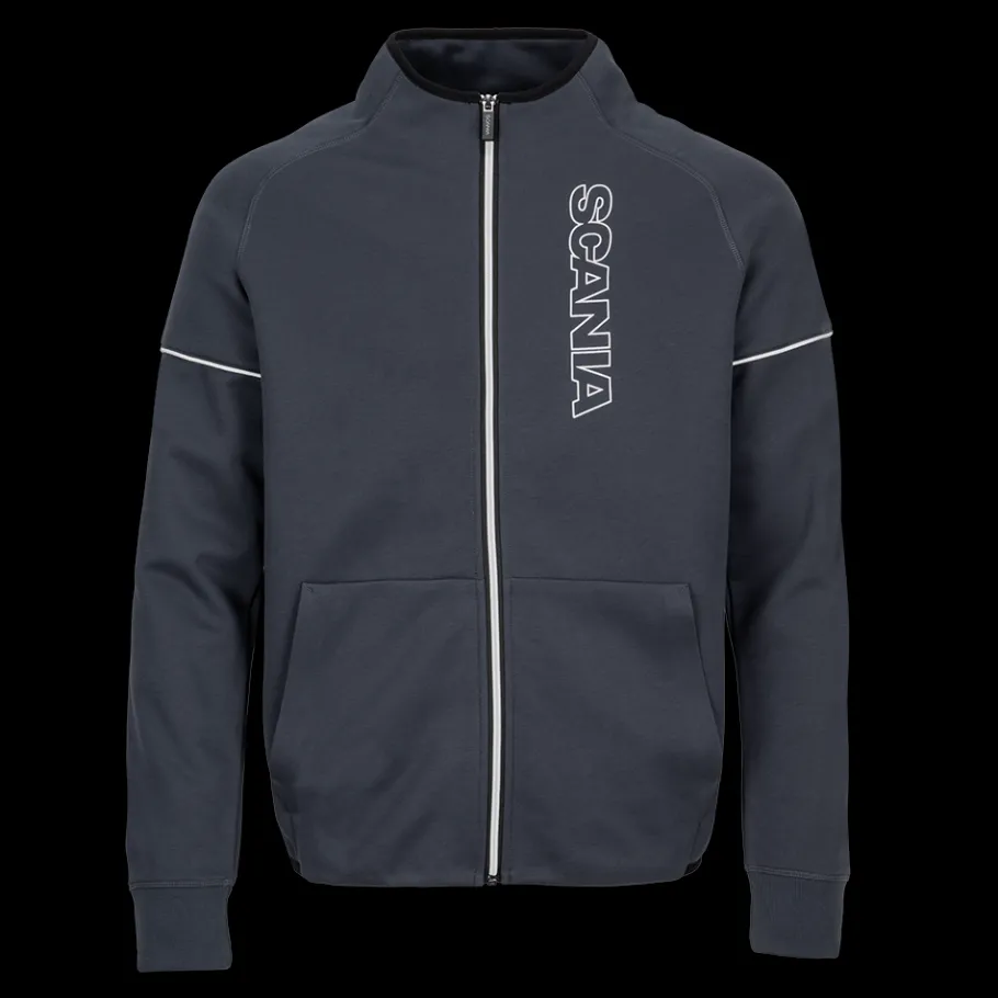 Pulls & Sweats*Scania Sweat zippé bleu foncé pour homme