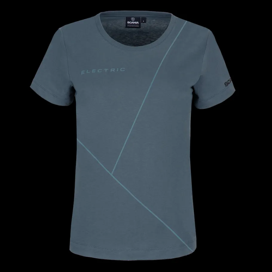 Tee-shirts*Scania T-shirt "Electric" pour femme