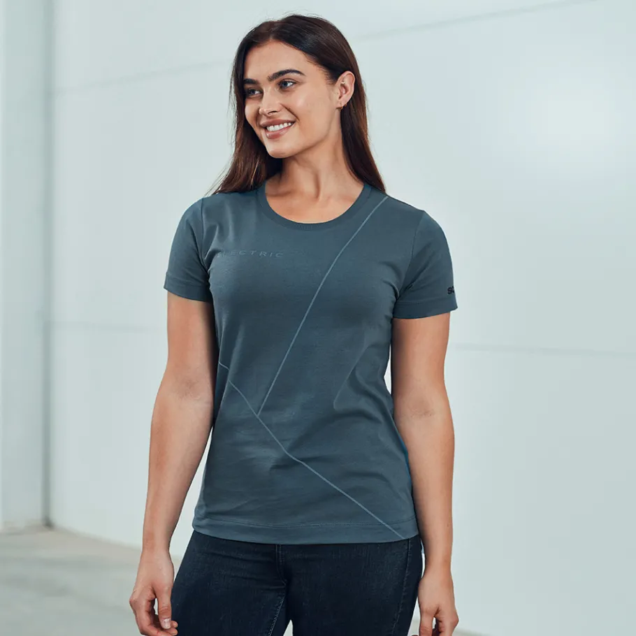 Tee-shirts*Scania T-shirt "Electric" pour femme
