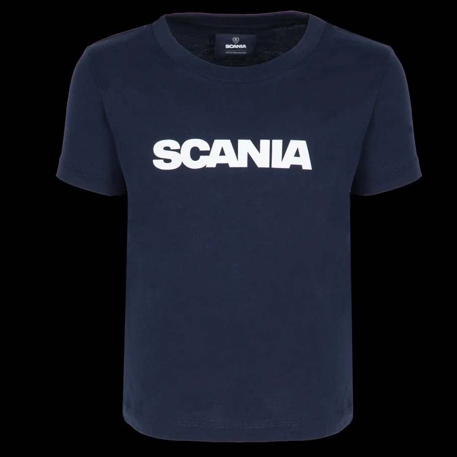Vêtements*Scania T-Shirt enfant avec logo bleu marine