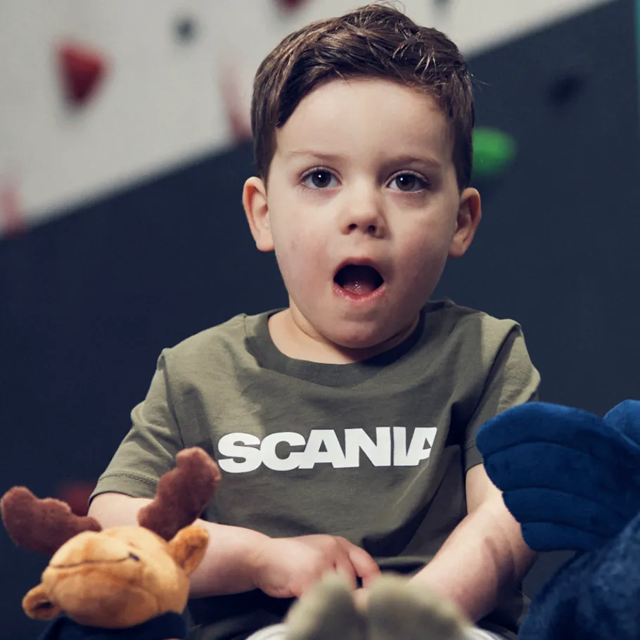 Vêtements*Scania T-Shirt enfant avec logo vert