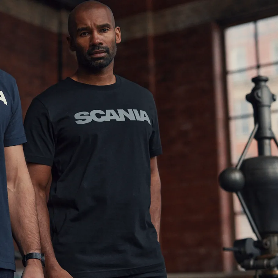 Tee-shirts*Scania T-shirt noir pour homme
