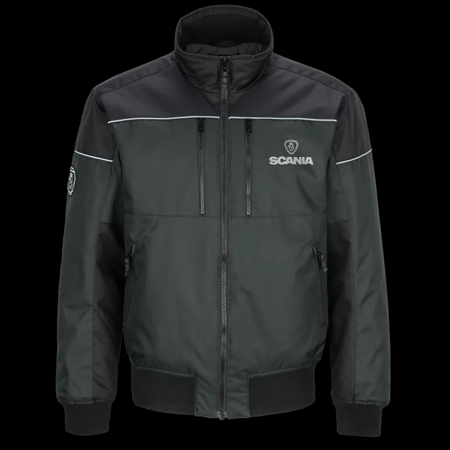 Vestes Et Gilets*Scania Veste camionneur Duo V8 anthracite pour homme