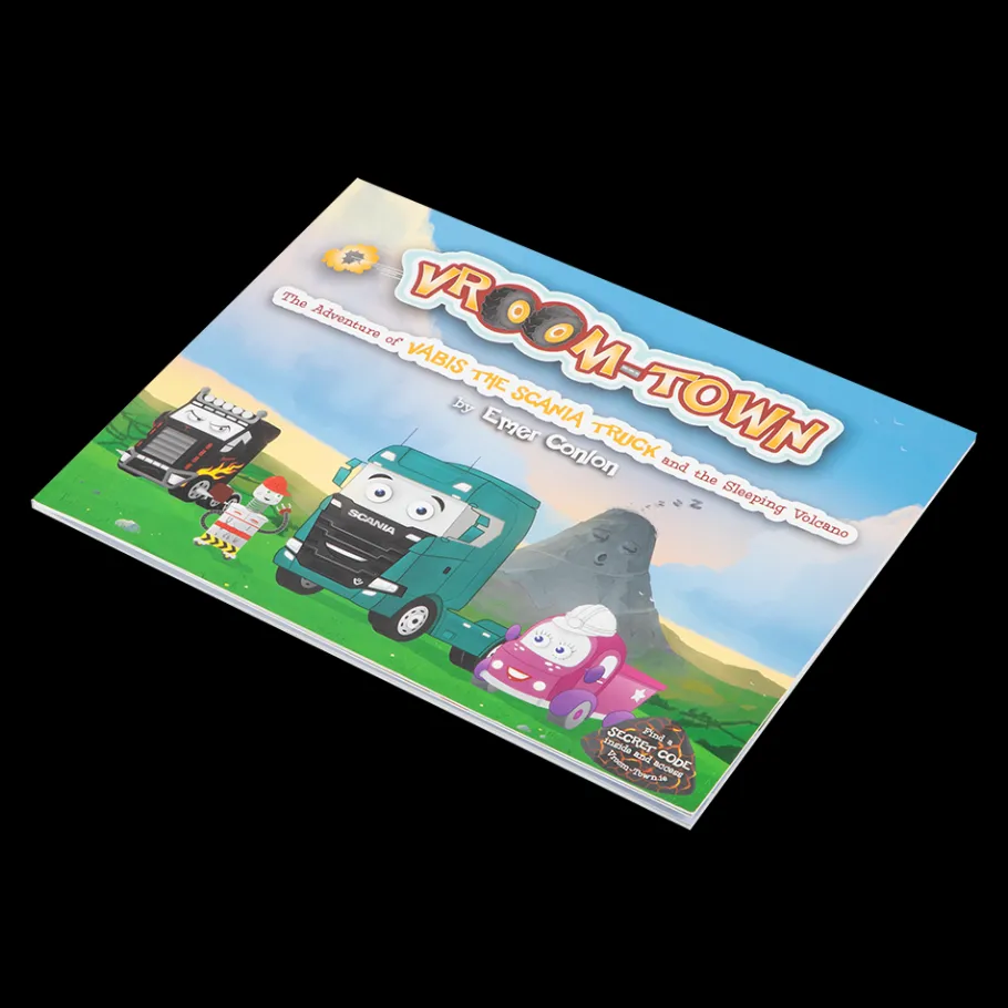 Jouets*Scania Vroom-Town : Vabis et le volcan endormi